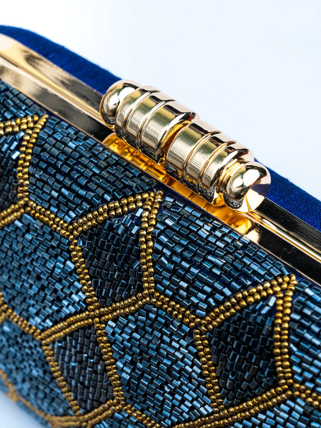 NR By Nidhi Rathi Women Blue Embroidered