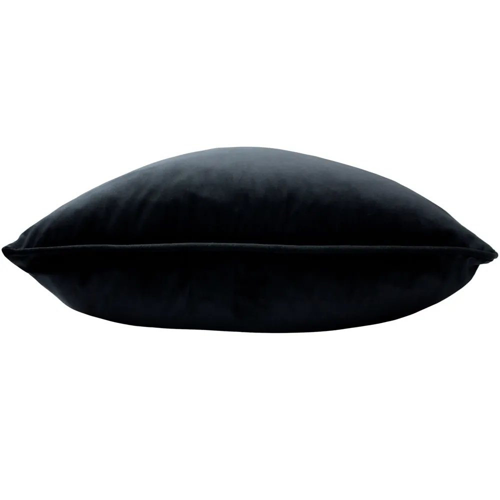 Opulence Soft Velvet Cushion Jet