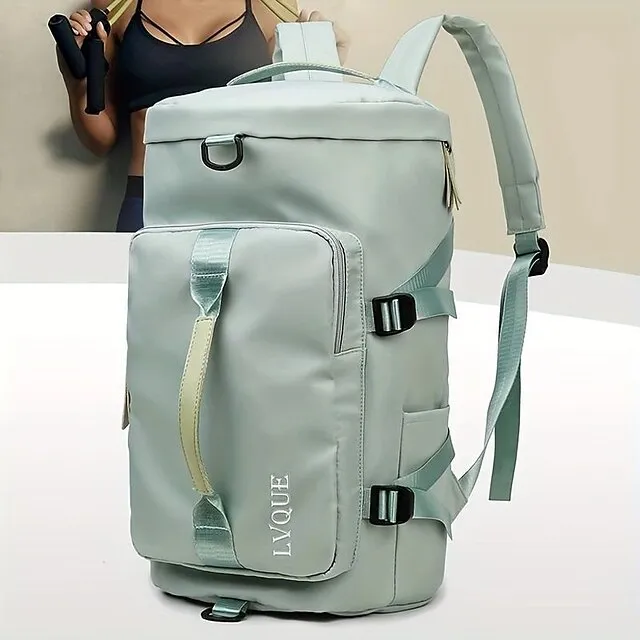 Organizer bags Solid Color for Men Women Large Capacity with Multiple Pockets Oxford Cloth School Bag Back Pack Satchel 9.84*9.84*18.11 inch, Back to School Gift