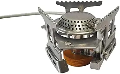 Outdoor Gas Stove Camping Gas Burner Folding Electronic Stove Hiking Portable Foldable Split Stoves 3000W Camping Accessories