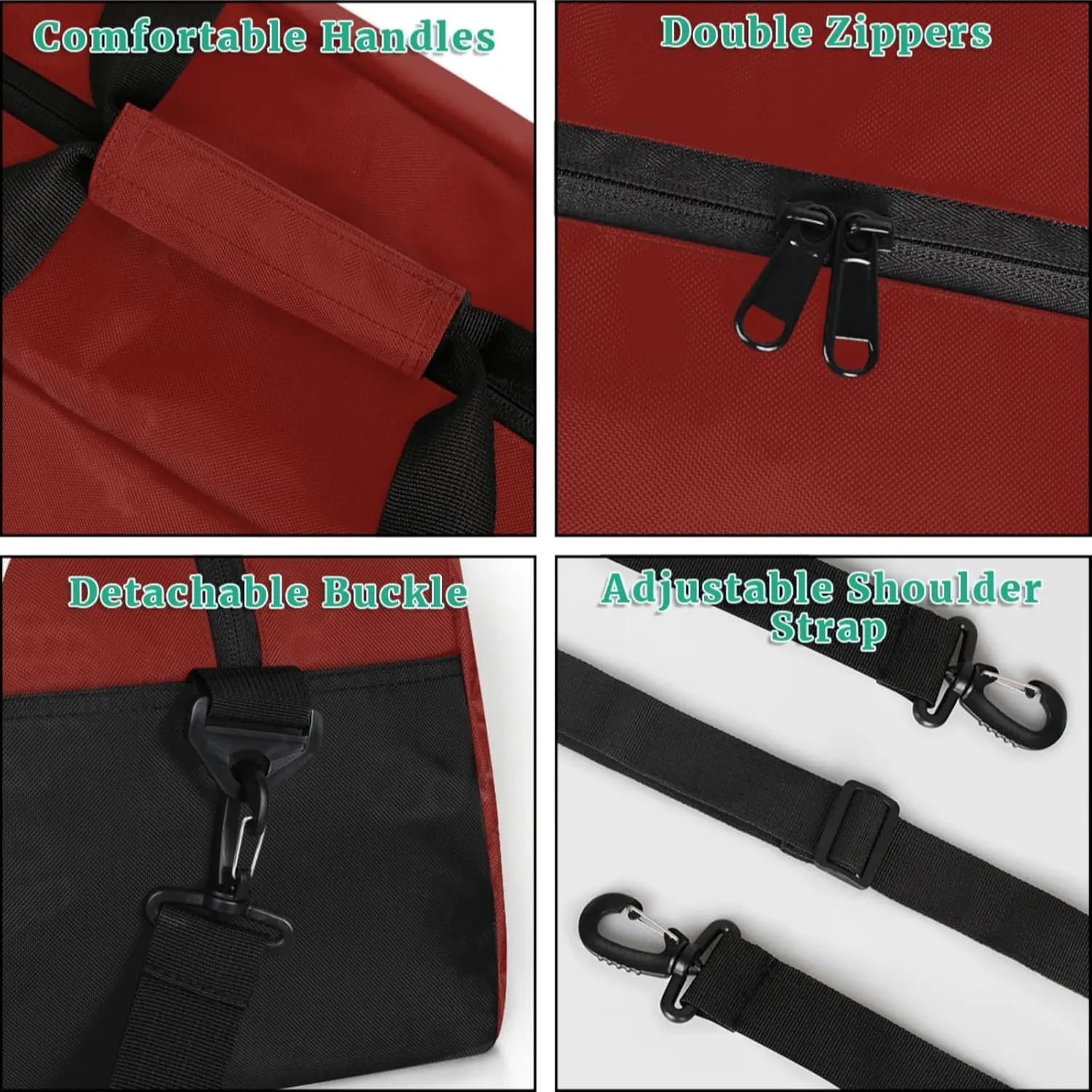 Personalize-Kids-Duffel-Bags With Custom Capital Name Text Dance-Sports-Bags Lightweight Carry-On Overnight Travel Gym for Girls Boys,Dark Red