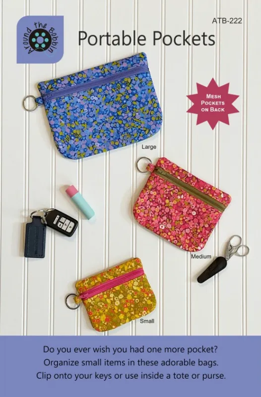 Portable Pockets Pattern by Lisa Amundson