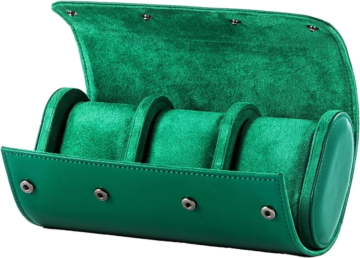 Portable Watch Bag Mechanical Watch Storage Box Leather Watch Bag Watch Storage Box Suitable For Most Watches And Smart Watches(3 Slots)