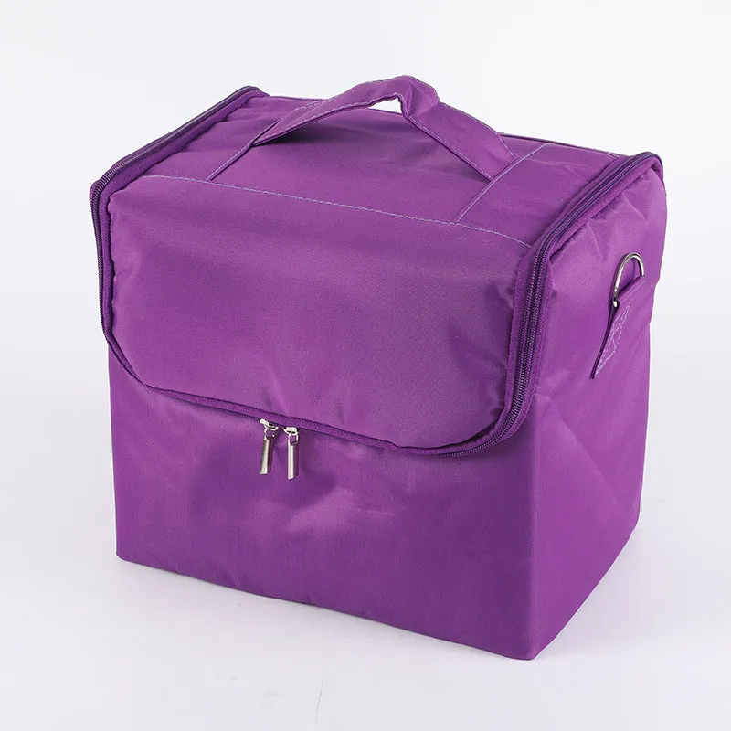 Professional Portable Manicure Kit Large Capacity Cosmetic Bags