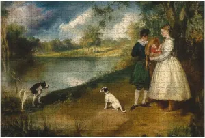 Puzzles for Adults 1000 Pieces Fishing by Edouard Manet 1862 63 French Impressionist Painting Oil Wooden Jigsaw Puzzles Challenging Fun Educational Family Games Kid Toys Art Work Gift Home Decor