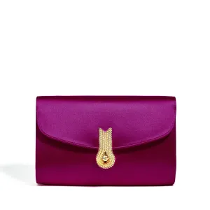 QUEEN MID SATIN DARK FUXIA 333
