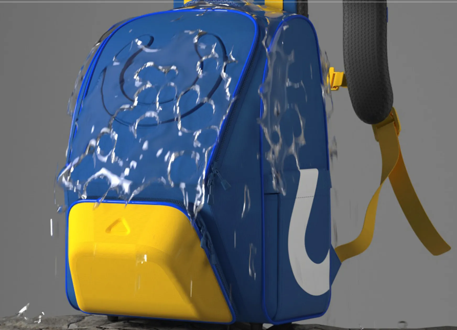 "Arna's Designer School Bags" New Product! Lighten Up Primary Flip Large-capacity Waterproof Bag