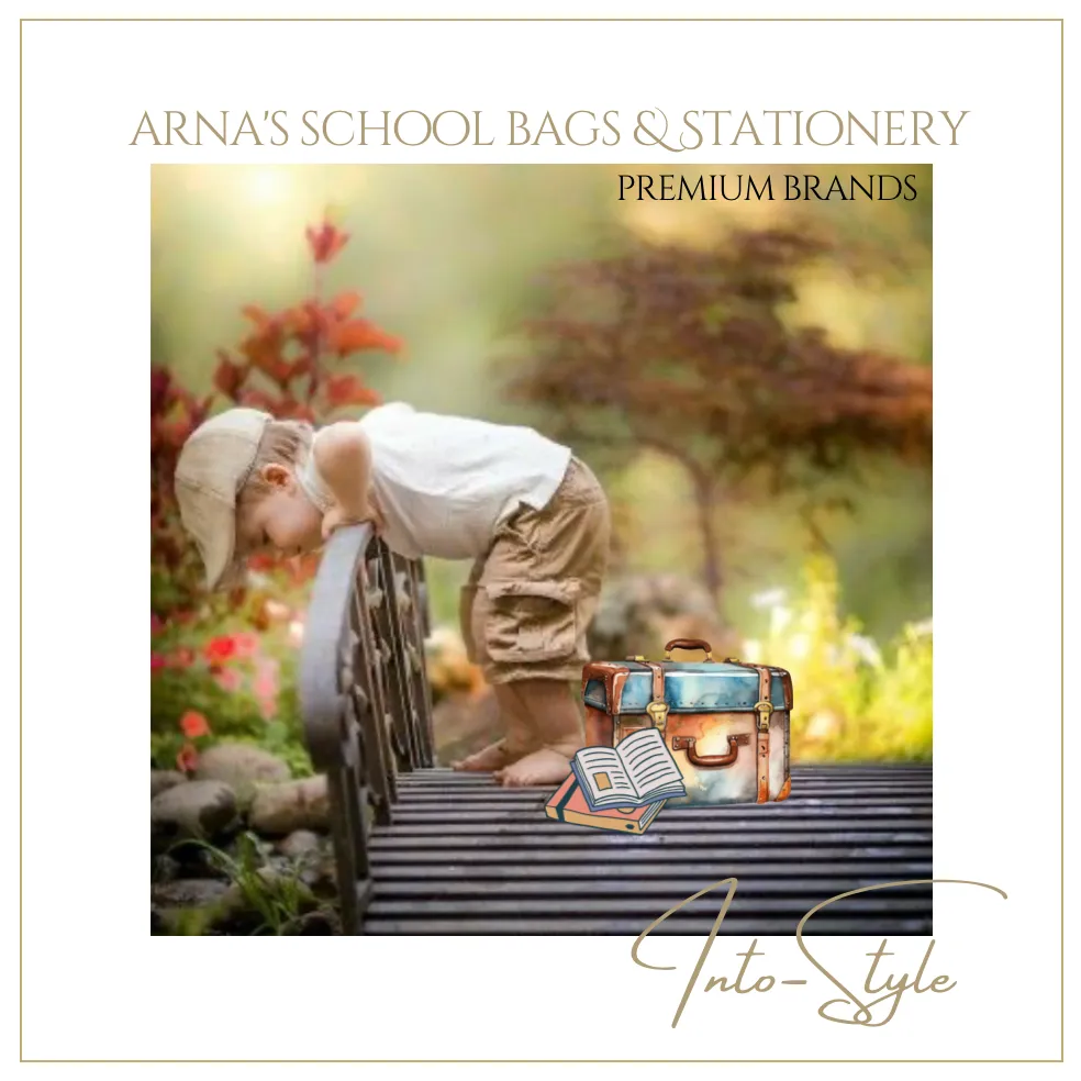 "Arna's Designer School Bags" New Product! Lighten Up Primary Flip Large-capacity Waterproof Bag