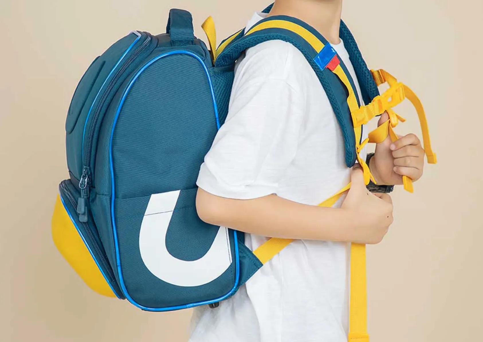 "Arna's Designer School Bags" New Product! Lighten Up Primary Flip Large-capacity Waterproof Bag