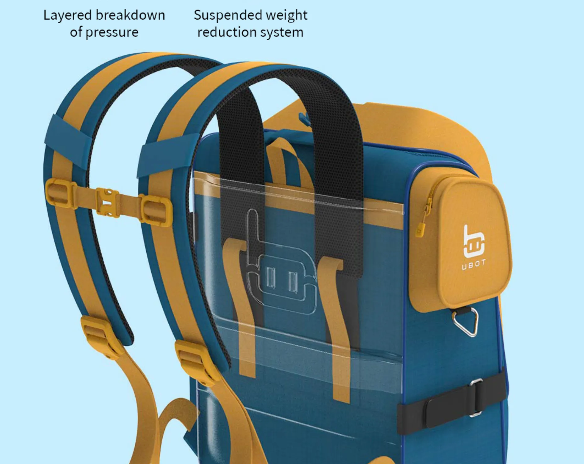 "Arna's Designer School Bags" New Product! Lighten Up Primary Flip Large-capacity Waterproof Bag