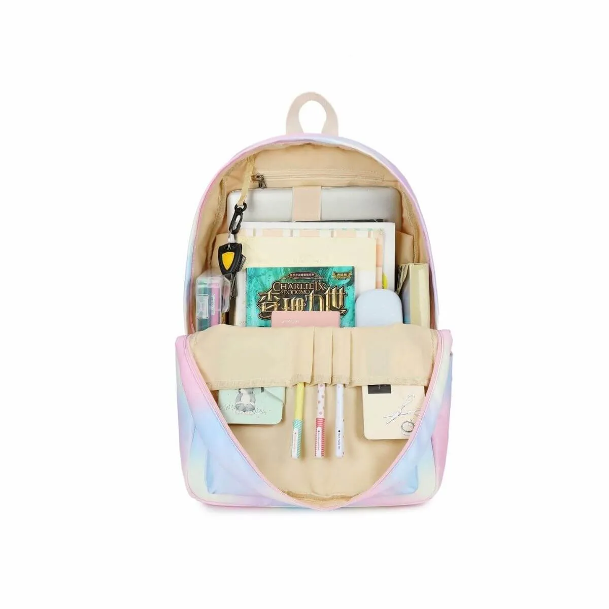 Rainbow School Bags Set