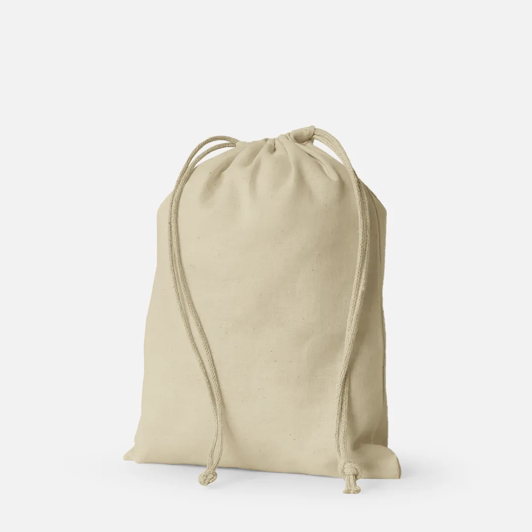 Recycled Cotton Double Drawstring Extra Large 12x16 inches