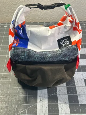 Rice Bag Worn Wear Upcycled Bouldering Pail 0021