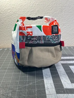 Rice Bag Worn Wear Upcycled Bouldering Pail 0023