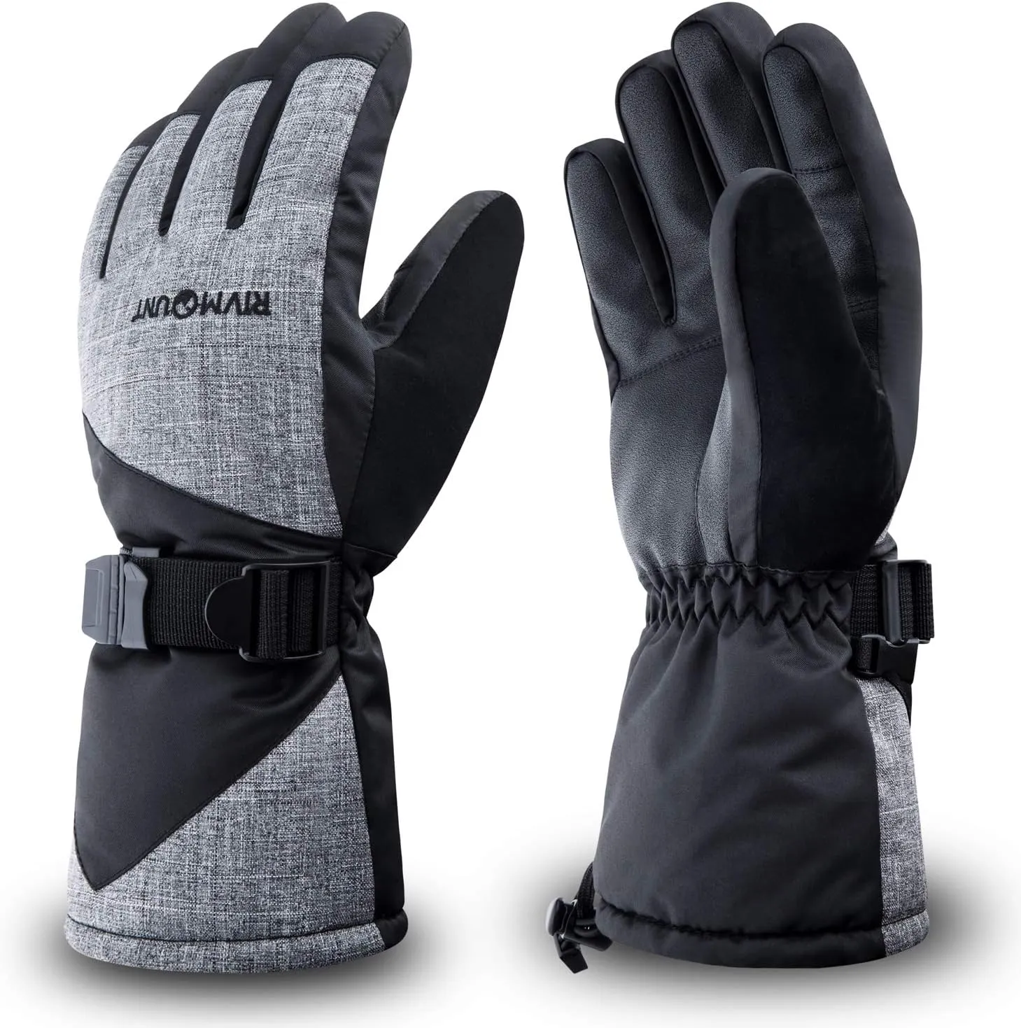 rivmount Ski Snow Gloves Men Women, Waterproof 3M Thinsulate Warm Touchscreen Winter Snowboard Snowmobile Cold Weather 601