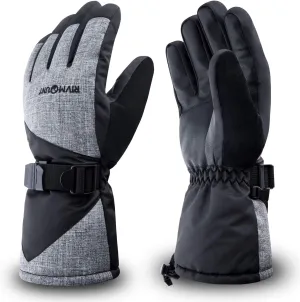 rivmount Ski Snow Gloves Men Women, Waterproof 3M Thinsulate Warm Touchscreen Winter Snowboard Snowmobile Cold Weather 601
