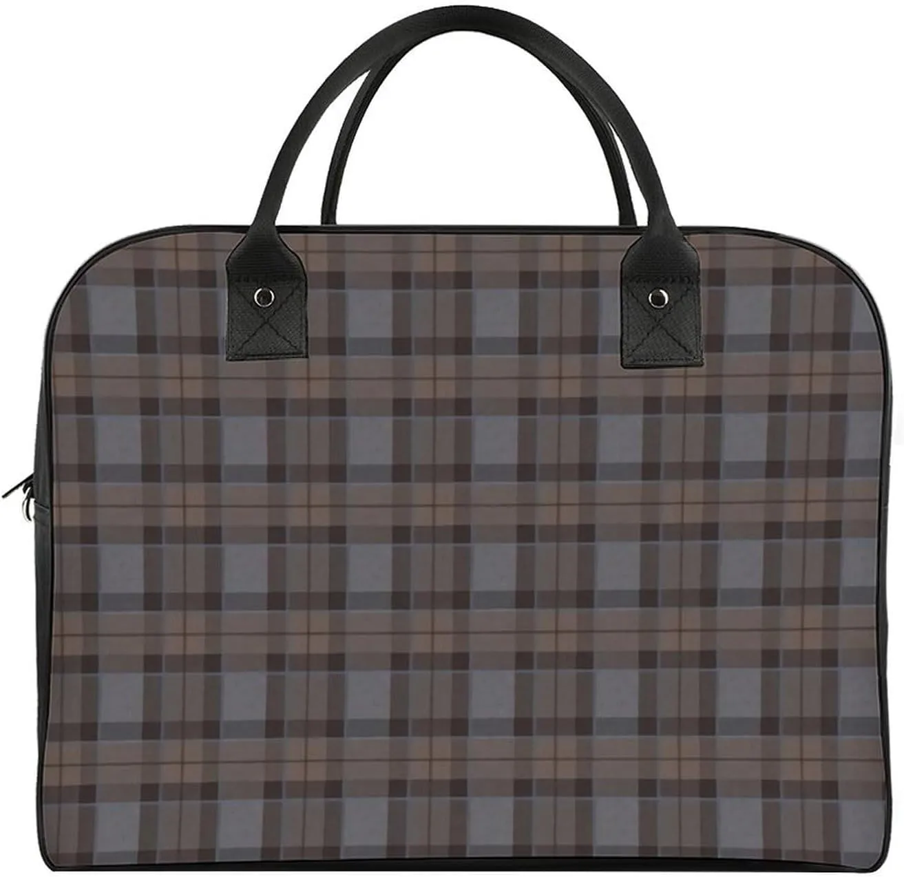 Ross Red Tartan Clans Fashionable Large Capacity Travel Handbag Unisex