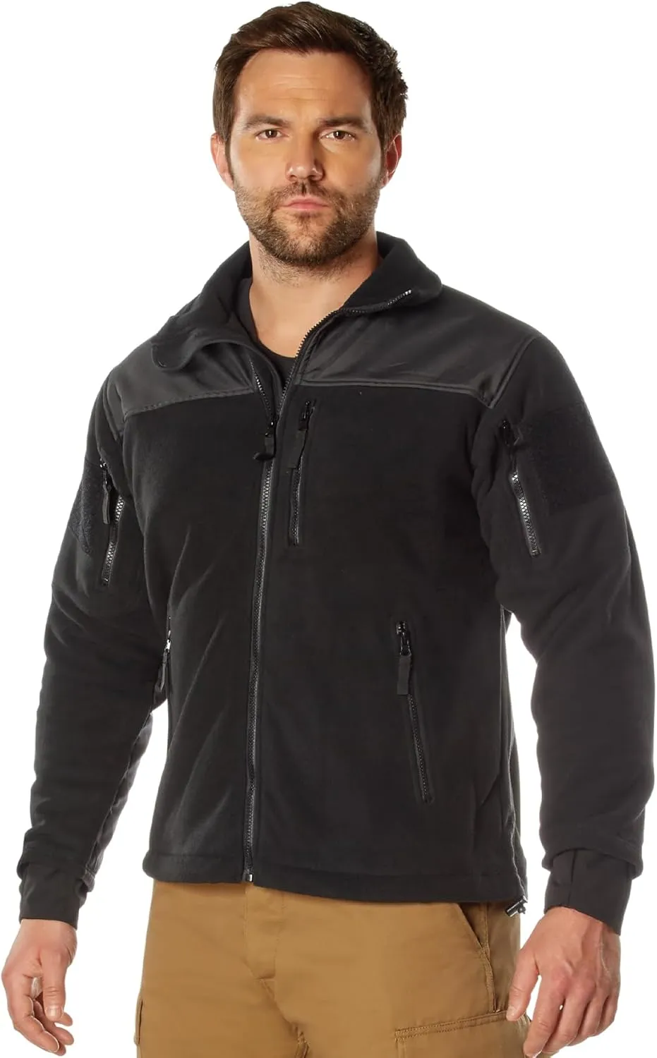 Rothco Spec Ops Tactical Fleece Jacket – Great For Layering