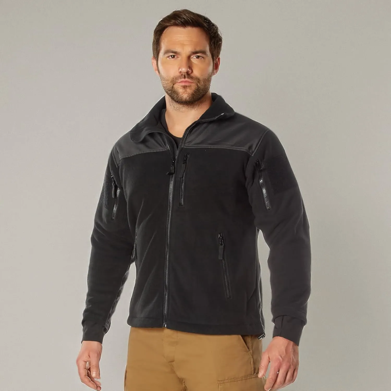 Rothco Spec Ops Tactical Fleece Jacket – Great For Layering