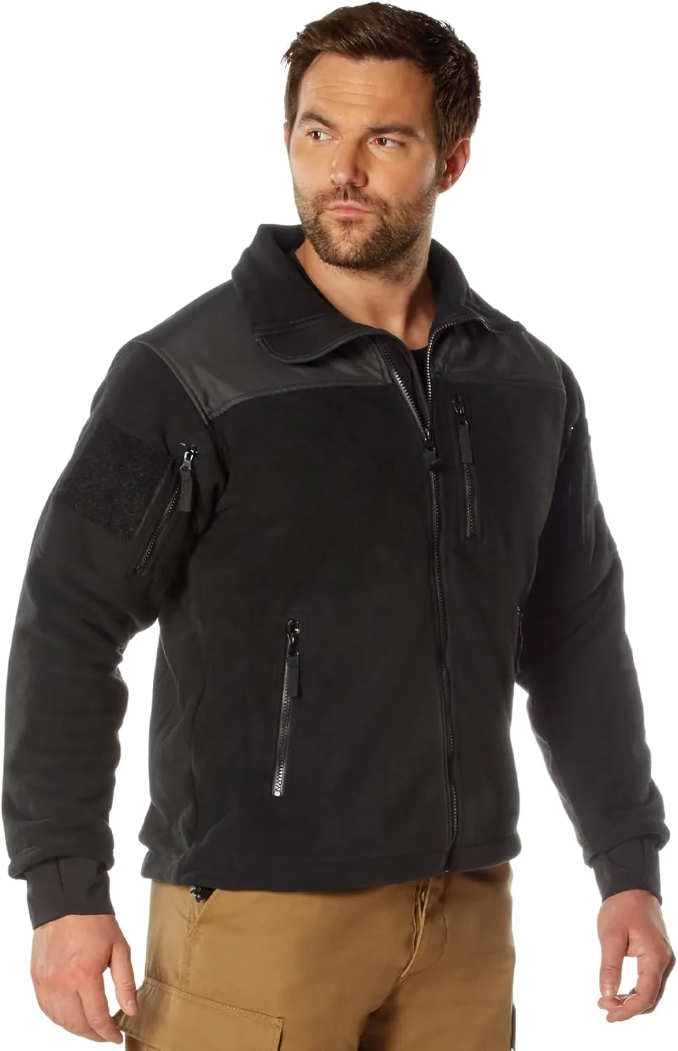 Rothco Spec Ops Tactical Fleece Jacket – Great For Layering