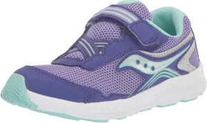 Saucony Ride 10 Jr Sneaker, Purple, US Unisex Little Kid