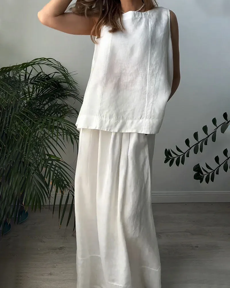 Serene Breeze Set | Minimalist & Elegant | Linen