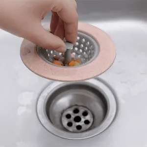 Silicone Sink Strainer - Kitchen Waste Plug Drainer