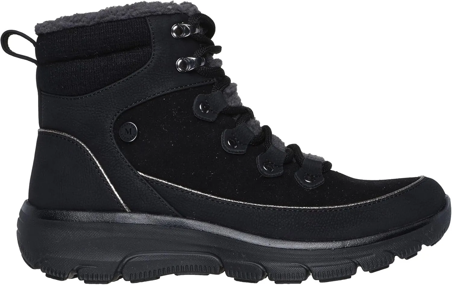 Skechers Women's Martha Stewart Relaxed Fit: Easy Going - Winter Road 2, Black, 7 Medium US