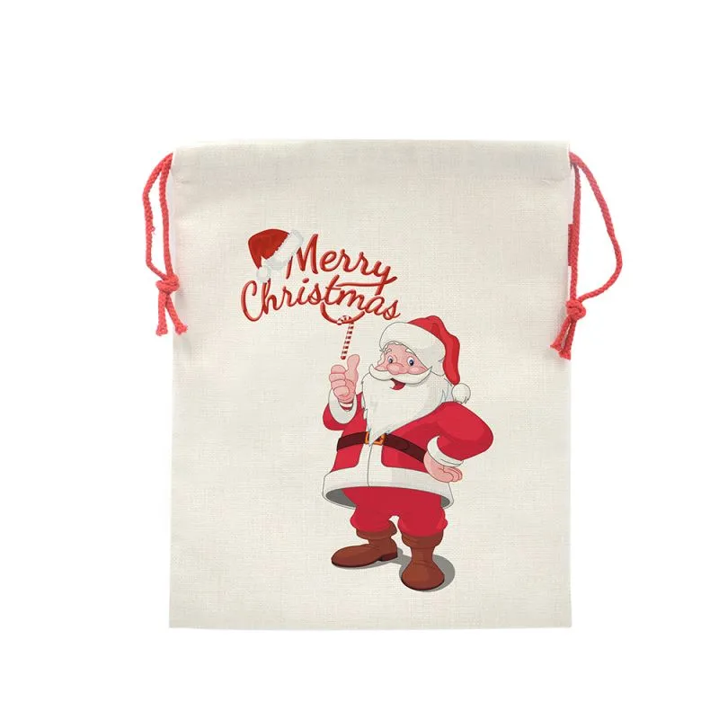 Small Linen drawstring Sack - 30 x 40 cm