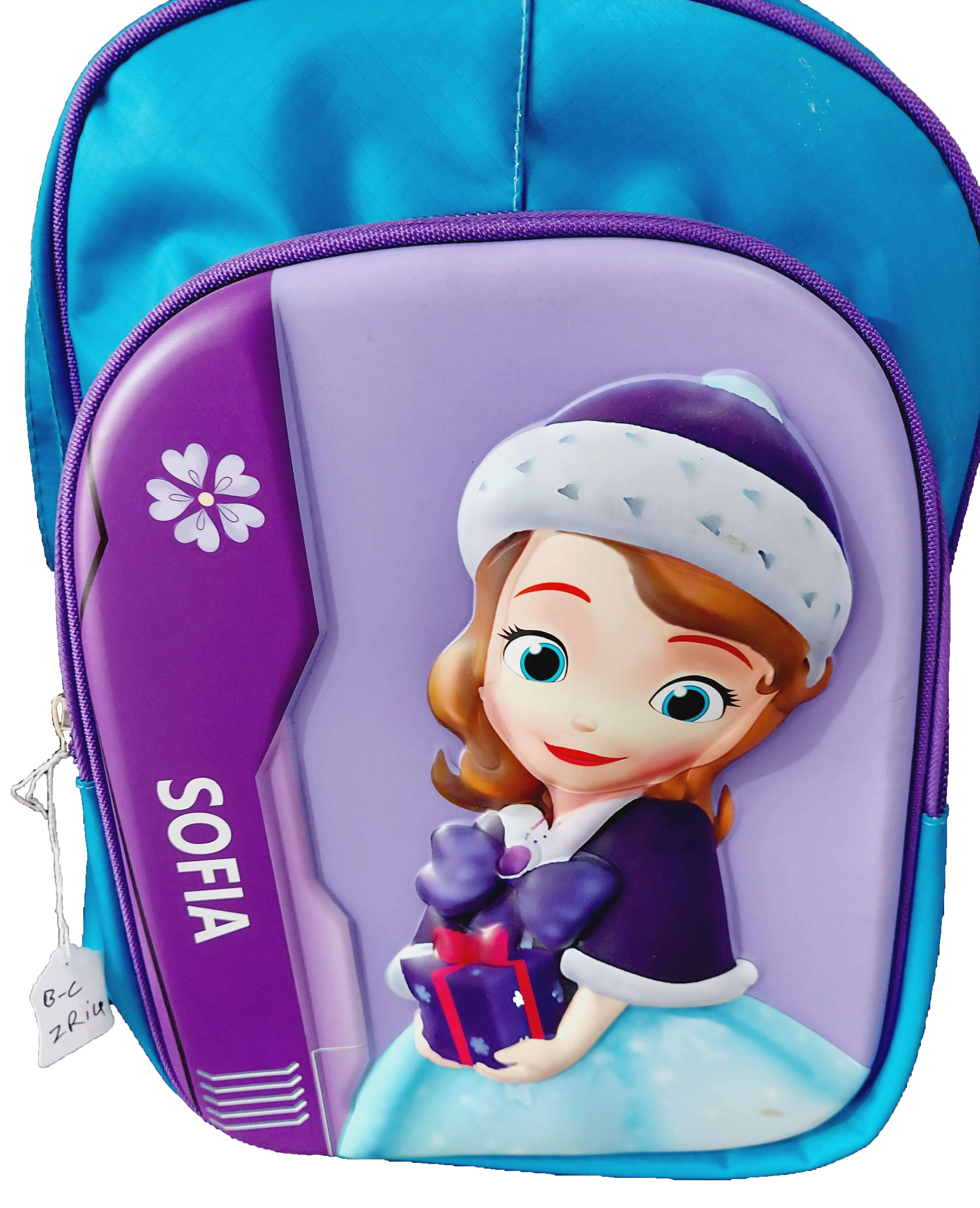 Sofia Themed Stylish Backpack For Girls - Preschooler Waterproof School bag For Kids