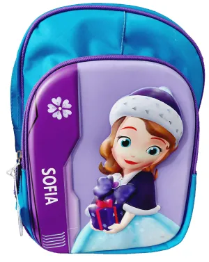Sofia Themed Stylish Backpack For Girls - Preschooler Waterproof School bag For Kids