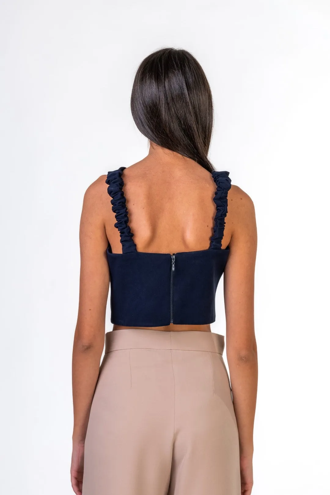 Soft Velvet Croptop