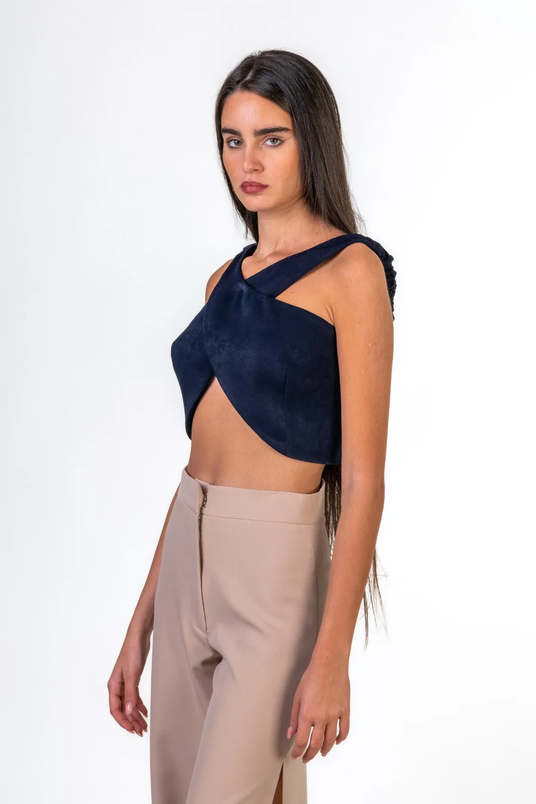 Soft Velvet Croptop