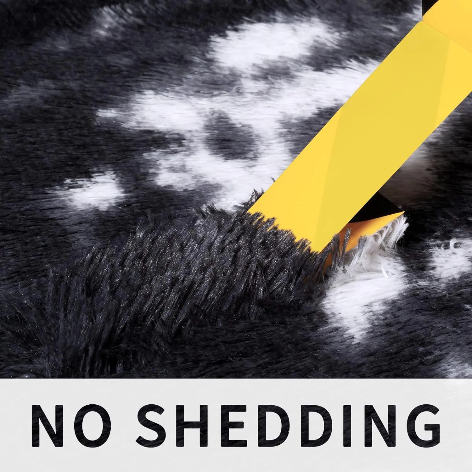 Sour Lemon 8x10 Area Rugs for Bedroom, Living Room Fluffy Rug, Large Area Rug Shag Shaggy Carpet Soft Plush Furry Bedside Rugs, Machine Washable Area Rugs for Kids Girls Boys Home Decor Anti Slip