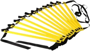 Srliya Training Ladder Nylon Rope PP Rope Adjustable Distance Speed Footwork Exercise Equipment