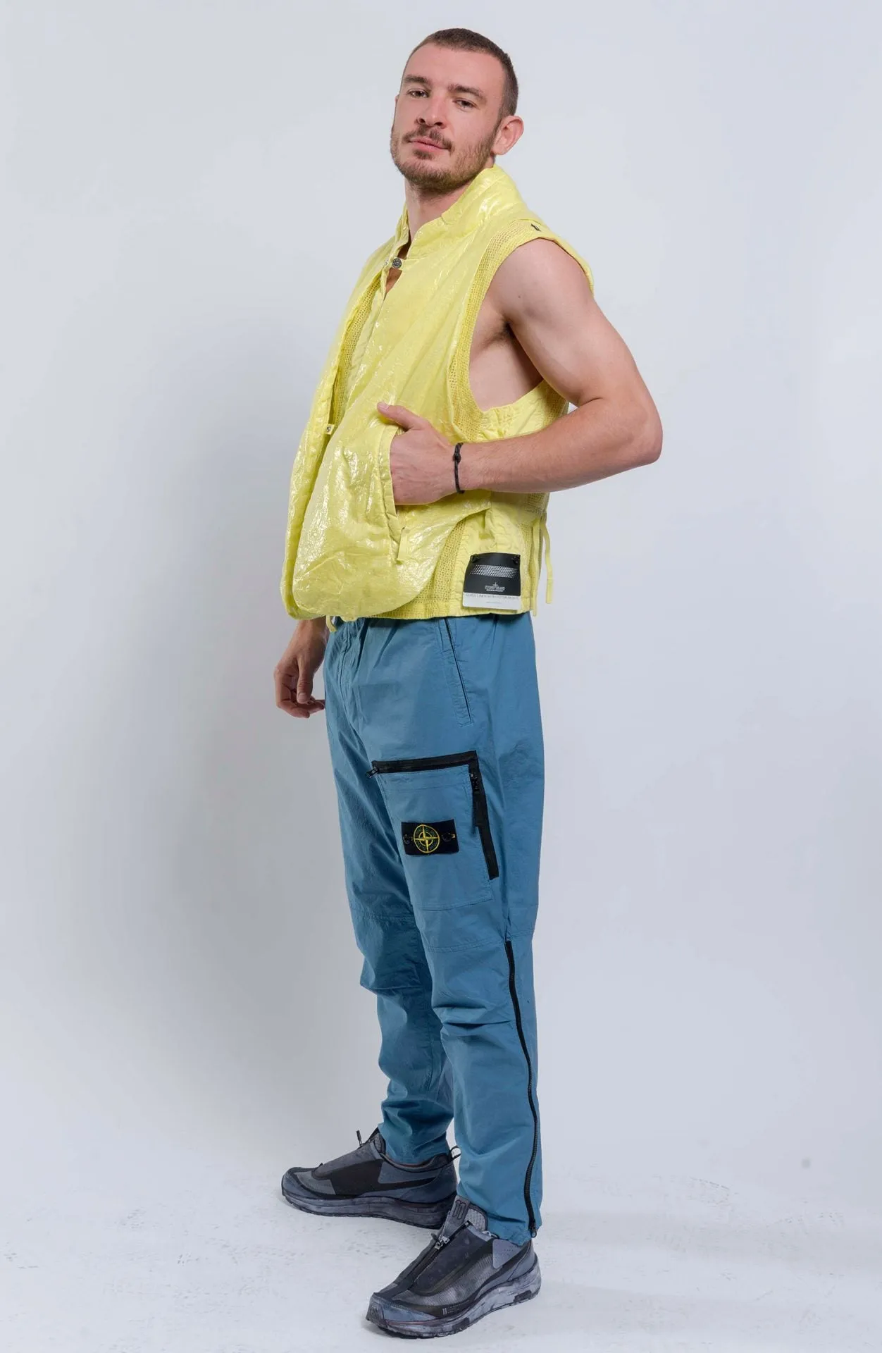 Stone Island - Shadow Project - Utility Vest - Yellow