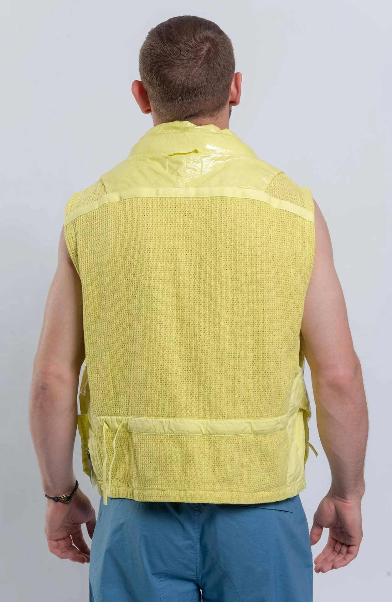 Stone Island - Shadow Project - Utility Vest - Yellow