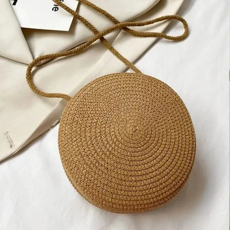 Straw Bags With Zipper | Patricia