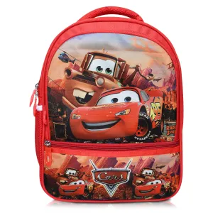 Stylbase Car Kids School Bags for Boys And Girls Printed Cartoon Waterproof Bag | Kids Backpack Ideal for ukg Nursery 1st class Ages 5-7 Years Boys And Girls (14 inches 18L)