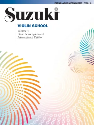 Suzuki Violin School, Vol 4: Piano Acc. Paperback – March 1, 2009