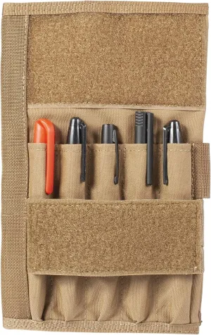 Tactical Notebook Covers | Spartan Army Greenbook - NSN 7530-00-222-3521 | Durable Military Notebook for Field Use | Loop Fastener for Patches and Pleated Pen Loops