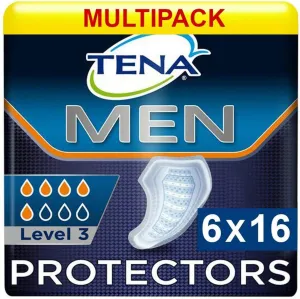 Tena Men Level 3 Pads (6 Packs of 16) by Tena