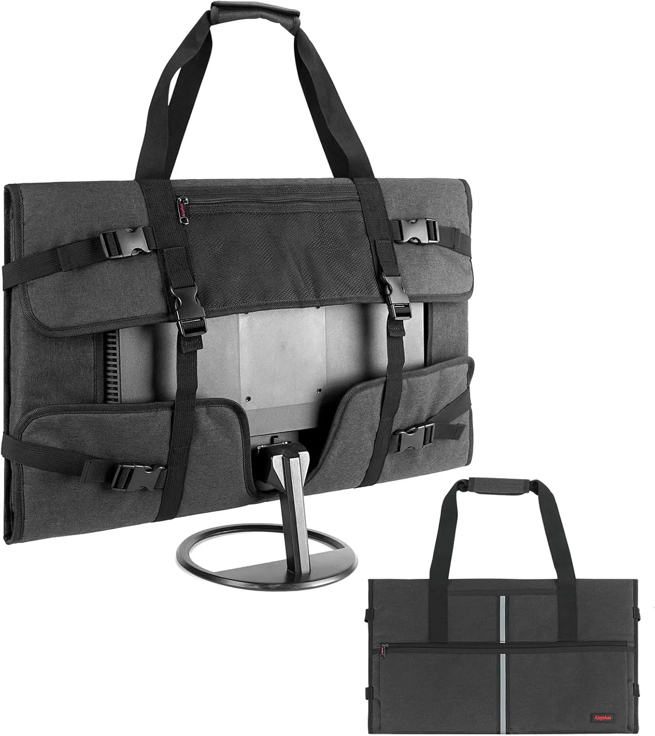 Travel Carrying Bag Compatible with 32 " All-in-One Desktop Computer and 32 "Monitor (Dark Grey)