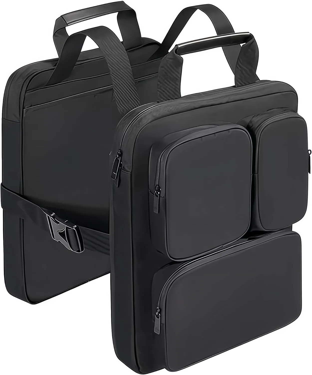 Travel Luggage Expansion Organizer for Musician - Holds sheet music, straps, capo, strings, cables, and instrument accessories bag