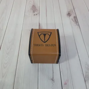 TRAVIS DESIGN Boxes For Timepieces – Elegant Timepiece Storage Case For Men & Women, With Soft Interior And Secure Closure