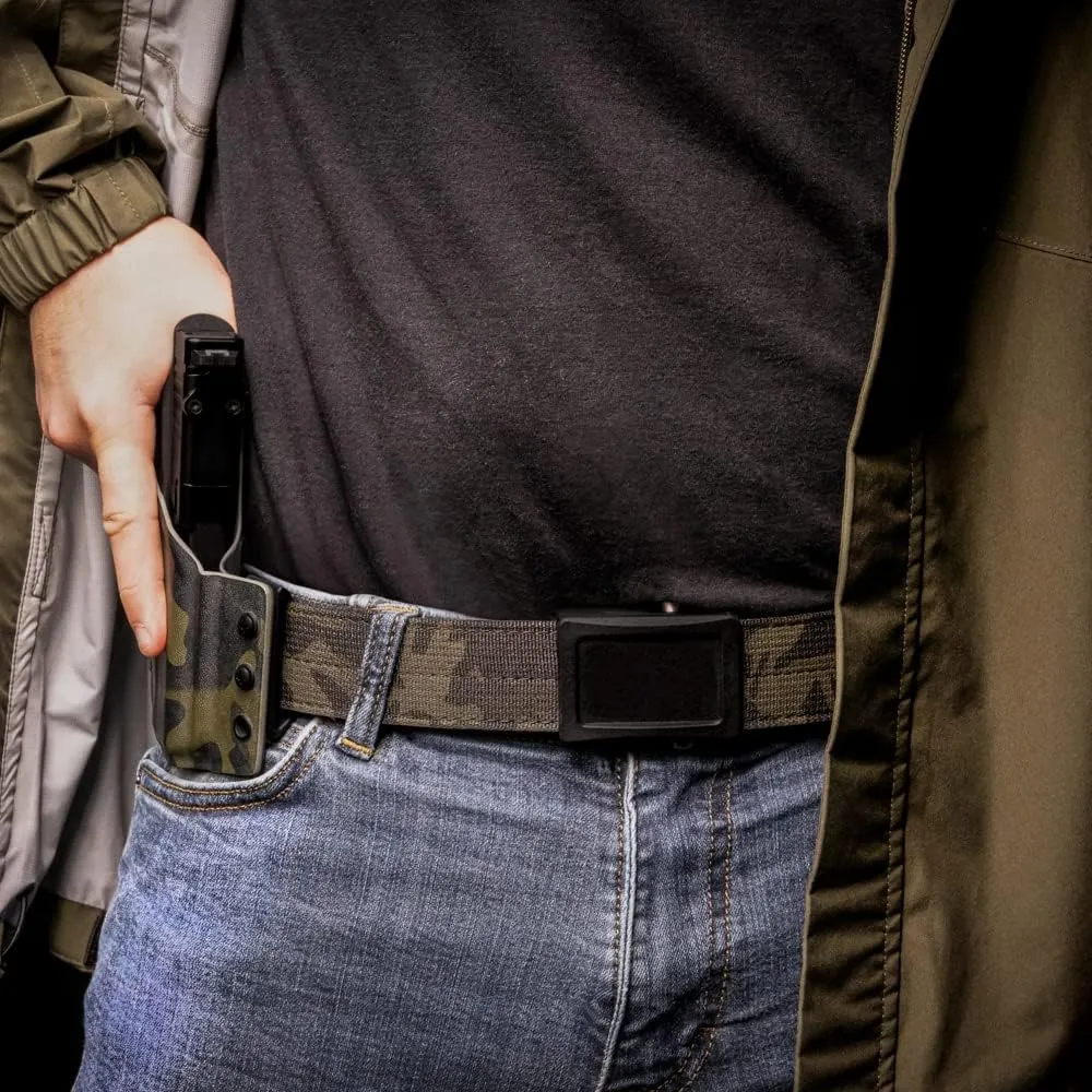 Tulster Ares Gear - Aegis 1.5" GEN2 Belt (Urban Grey Webbing, Black Buckle)