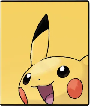 Ultra PRO - 2025 Pikachu Edition 2" Card Album, Great Card Binder with D ring for 3-Ring Punched Pages, Pair with Ultra PRO 9 Pocket Pages