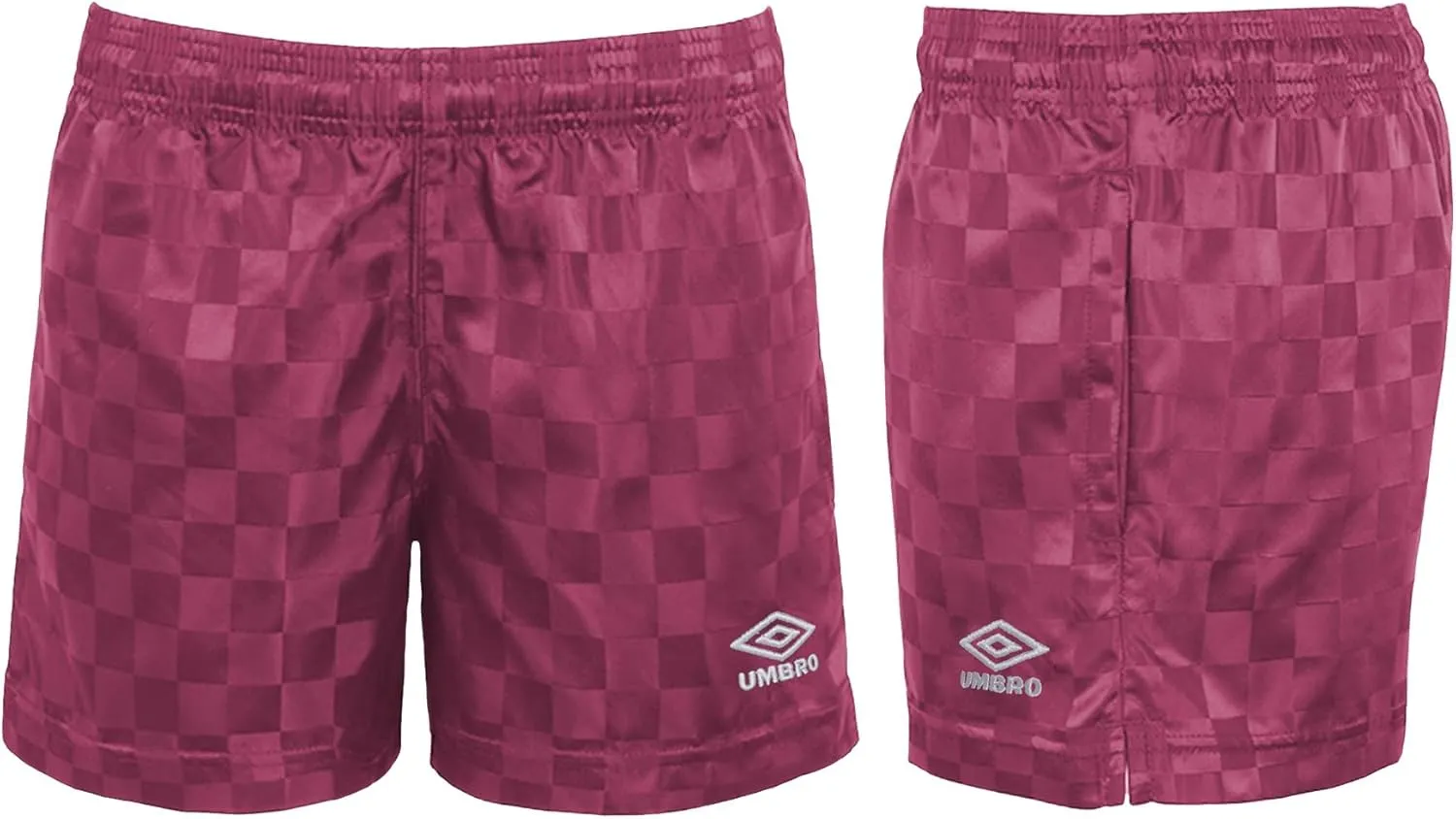 Umbro Girls Checkerboard Short