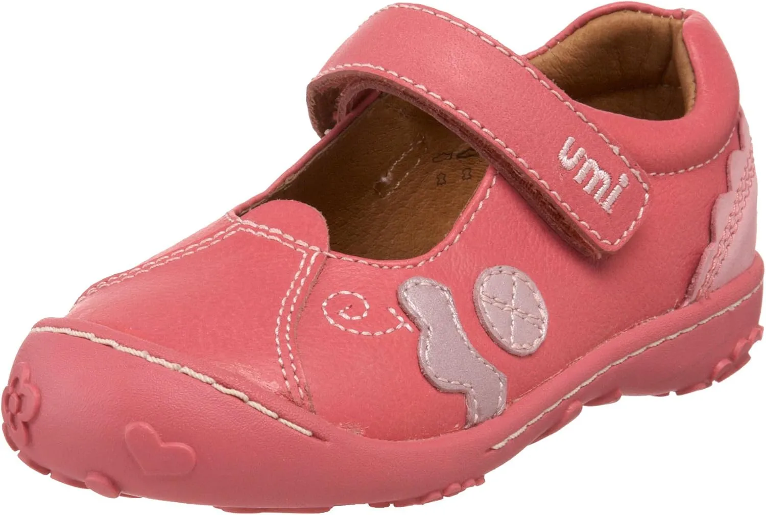 umi Infant/Toddler/Little Kid Chickadee Mary Jane,Raspberry,21 EU (5.5 M US Toddler)