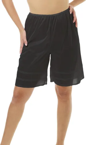Underworks USA Snip-A-Length Pettipants Culotte Slip Bloomers Split Skirt - 8495